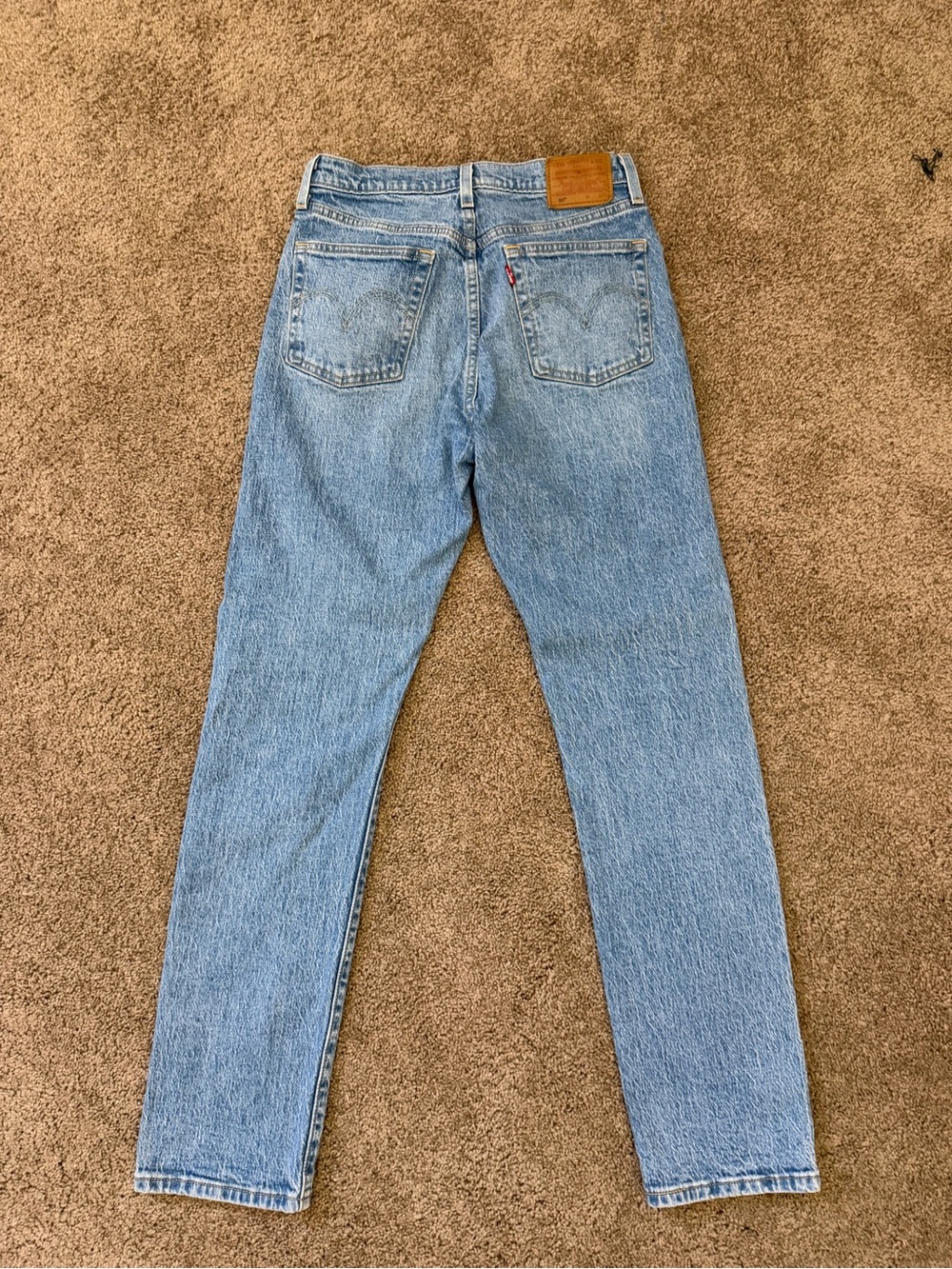 Levi's Women's Light Blue Straight-Leg Jeans